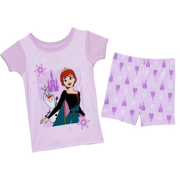 DISNEY FROZEN PJ 4 Piece Set - Picture 3 of 14